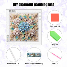 Load image into Gallery viewer, Diamond Painting - Partial Special Shaped - Flower (30*30CM)