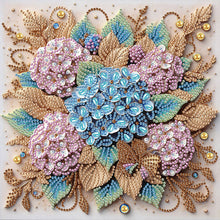 Load image into Gallery viewer, Diamond Painting - Partial Special Shaped - Flower (30*30CM)