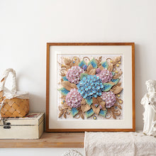 Load image into Gallery viewer, Diamond Painting - Partial Special Shaped - Flower (30*30CM)