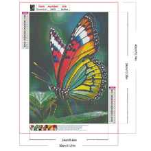 Load image into Gallery viewer, Diamond Painting - Full Round - Butterfly (30*40CM)