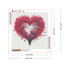 Load image into Gallery viewer, Diamond Painting - Full Round - Love Tree (40*40CM)