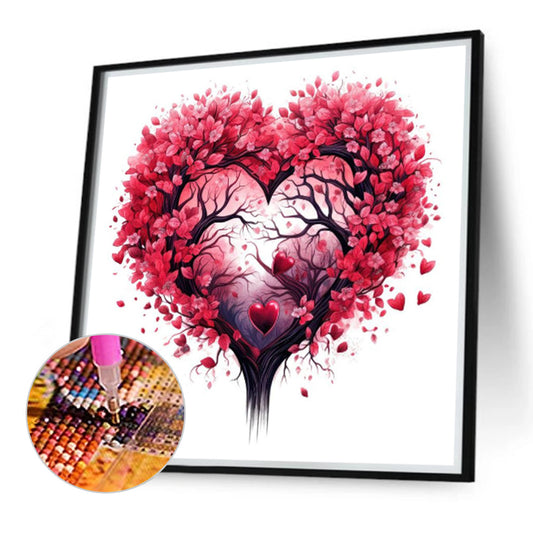 Diamond Painting - Full Round - Love Tree (40*40CM)