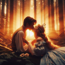 Load image into Gallery viewer, Diamond Painting - Full Round - Kissing Couple (40*40CM)