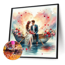 Load image into Gallery viewer, Diamond Painting - Full Round - Rowing Couple (40*40CM)