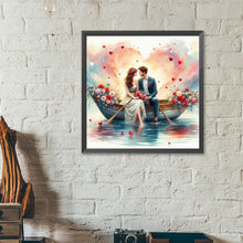 Load image into Gallery viewer, Diamond Painting - Full Round - Rowing Couple (40*40CM)