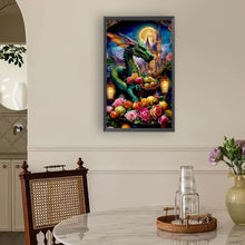 Load image into Gallery viewer, Diamond Painting - Full Round - Flower Dragon (30*50CM)