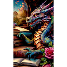 Load image into Gallery viewer, Diamond Painting - Full Round - Flower Dragon (30*50CM)