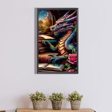 Load image into Gallery viewer, Diamond Painting - Full Round - Flower Dragon (30*50CM)