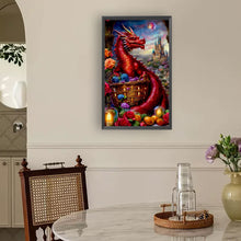 Load image into Gallery viewer, Diamond Painting - Full Round - Flower Dragon (30*50CM)