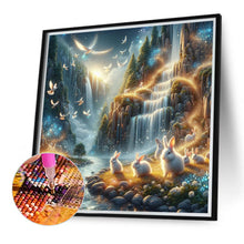 Load image into Gallery viewer, Diamond Painting - Full Round - Rabbit And Landscape (40*40CM)