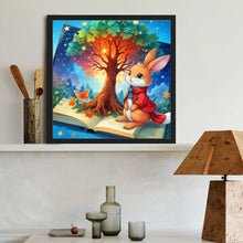 Load image into Gallery viewer, Diamond Painting - Full Round - Rabbit And Tree (40*40CM)