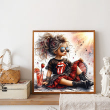Load image into Gallery viewer, Diamond Painting - Full Round - Cute Big-Eyed Girl (40*40CM)