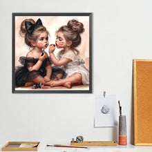 Load image into Gallery viewer, Diamond Painting - Full Round - Cute Big-Eyed Girl (40*40CM)