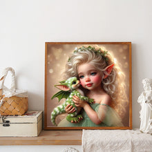 Load image into Gallery viewer, Diamond Painting - Full Round - Elf Girl (40*40CM)