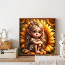 Load image into Gallery viewer, Diamond Painting - Full Round - Elf Girl (40*40CM)