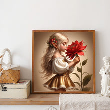 Load image into Gallery viewer, Diamond Painting - Full Round - Elf Girl (40*40CM)