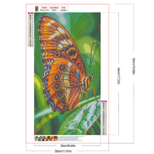 Load image into Gallery viewer, Diamond Painting - Full Round - Butterfly (30*50CM)