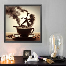 Load image into Gallery viewer, Diamond Painting - Full Round - Dancer On Coffee (40*40CM)