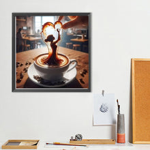 Load image into Gallery viewer, Diamond Painting - Full Round - Dancer On Coffee (40*40CM)