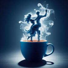 Load image into Gallery viewer, Diamond Painting - Full Round - Dancer On Coffee (40*40CM)