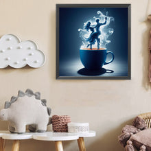 Load image into Gallery viewer, Diamond Painting - Full Round - Dancer On Coffee (40*40CM)