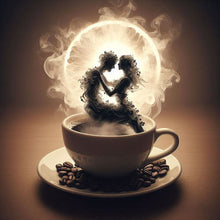 Load image into Gallery viewer, Diamond Painting - Full Round - Dancer On Coffee (40*40CM)