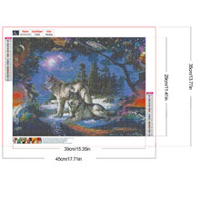 Load image into Gallery viewer, Diamond Painting - Full Round - Wolf (45*35CM)