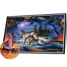 Load image into Gallery viewer, Diamond Painting - Full Round - Wolf (45*35CM)