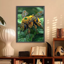 Load image into Gallery viewer, Diamond Painting - Full Round - Gem bee (30*40CM)
