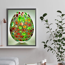 Load image into Gallery viewer, Diamond Painting - Full Round - Green spotted vase (30*40CM)