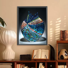 Load image into Gallery viewer, Diamond Painting - Full Round - Striped vase (30*40CM)