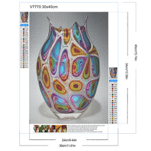 Load image into Gallery viewer, Diamond Painting - Full Round - Pattern vase (30*40CM)