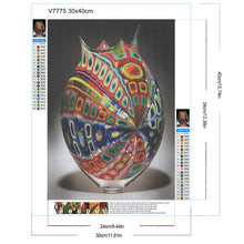 Load image into Gallery viewer, Diamond Painting - Full Round - Red spotted vase (30*40CM)
