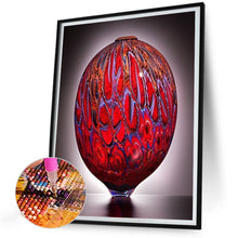 Load image into Gallery viewer, Diamond Painting - Full Round - Red vase (30*40CM)