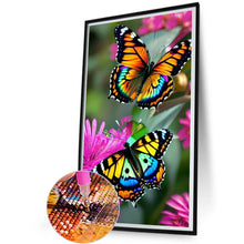 Load image into Gallery viewer, Diamond Painting - Full Round - Butterfly (30*50CM)