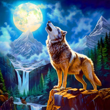 Load image into Gallery viewer, Diamond Painting - Full Round - Wolf (40*40CM)
