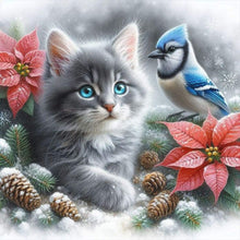 Load image into Gallery viewer, Diamond Painting - Full Round - Cat (40*40CM)