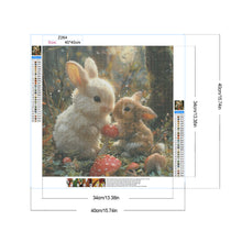 Load image into Gallery viewer, Diamond Painting - Full Round - Rabbit (40*40CM)