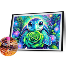 Load image into Gallery viewer, Diamond Painting - Full Round - Rose Turtle (40*30CM)
