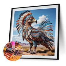Load image into Gallery viewer, Diamond Painting - Full Round - Indian Eagle (40*40CM)