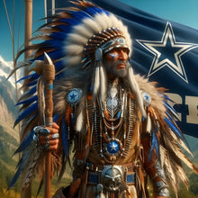 Load image into Gallery viewer, Diamond Painting - Full Round - Indians (40*40CM)