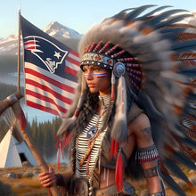 Load image into Gallery viewer, Diamond Painting - Full Round - Indians (40*40CM)