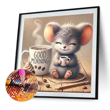 Load image into Gallery viewer, Diamond Painting - Full Round - Good Morning Mouse (40*40CM)