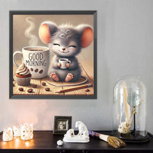 Load image into Gallery viewer, Diamond Painting - Full Round - Good Morning Mouse (40*40CM)