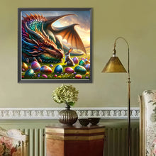 Load image into Gallery viewer, Diamond Painting - Full Round - Egg Dragon (40*40CM)