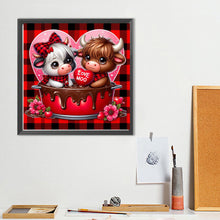 Load image into Gallery viewer, Diamond Painting - Full Round - Love Yak (40*40CM)