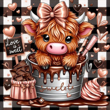 Load image into Gallery viewer, Diamond Painting - Full Round - Hot Chocolate Yak (40*40CM)