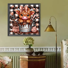 Load image into Gallery viewer, Diamond Painting - Full Round - Hot Chocolate Yak (40*40CM)