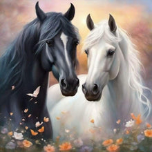 Load image into Gallery viewer, Diamond Painting - Full Round - Grassland Horse (40*40CM)