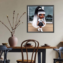 Load image into Gallery viewer, Diamond Painting - Full Round - Dark Skin Girl (40*40CM)